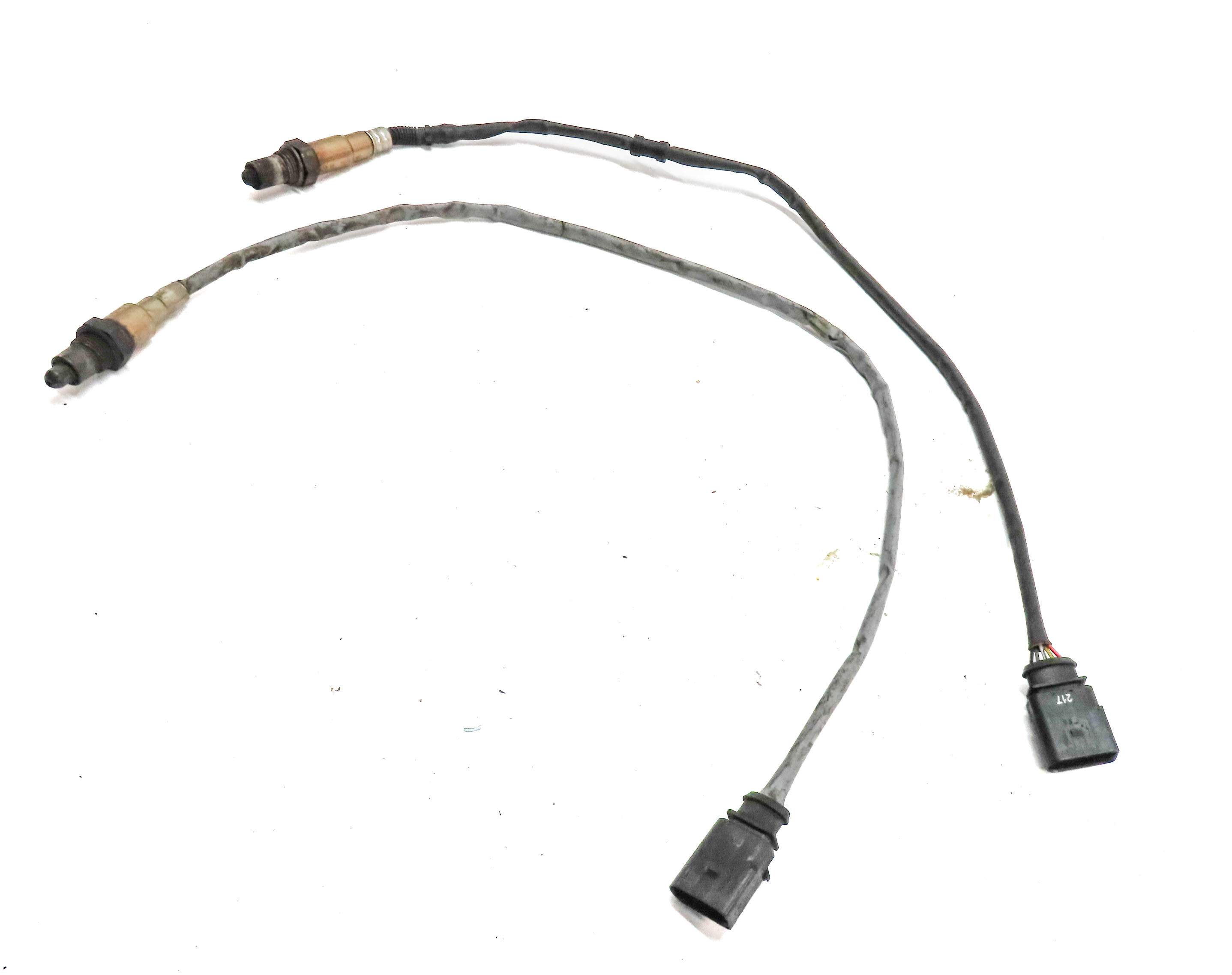 2016. AUDI A3 (8V) 1.8L (CNSB) ENGINE OXYGEN O2 LAMBDA PROBE WIRE SENSOR SET/2 — exact item pictured